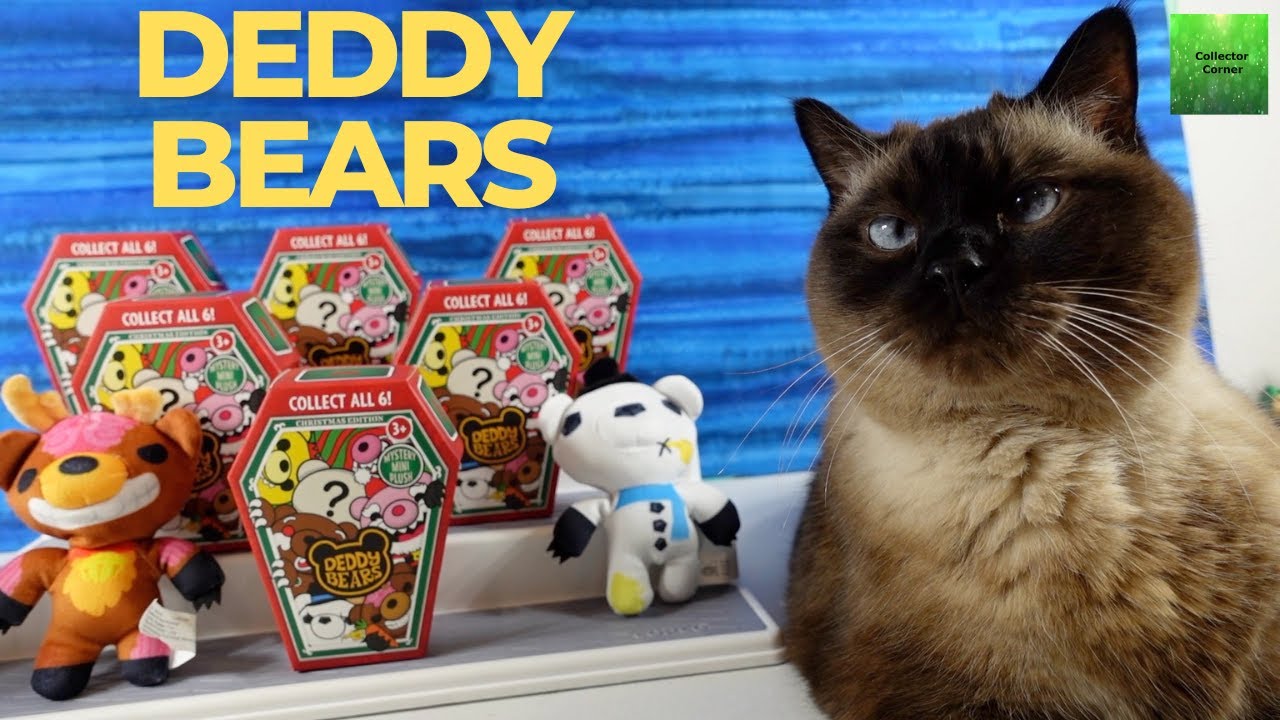 Deddy Bears Christmas Edition Mystery Mini Plush Blind Box Unboxing