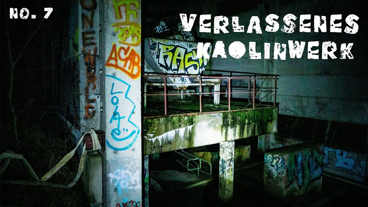 verlassenes KAOLINWERK - ehemaliger VEB der DDR..