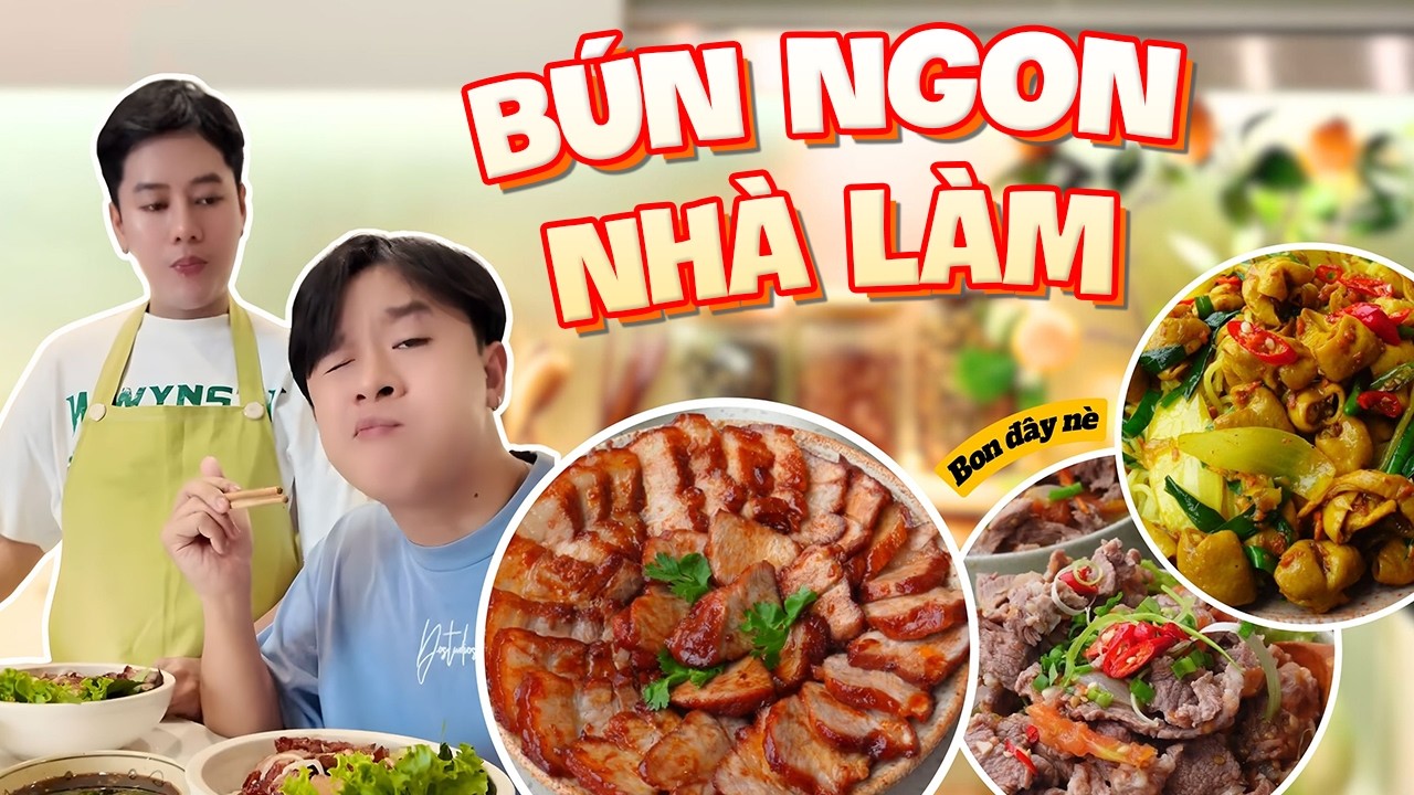 Đổi Vị Cùng Bon Với 1001 Món Ngon Từ Bún Siêu Hấp Dẫn | Bon đây nè