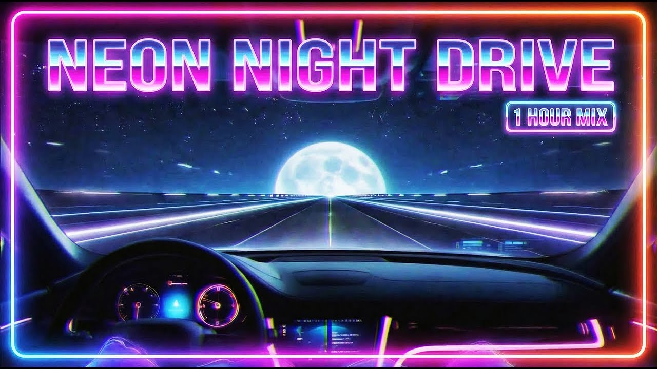 Game Soundscapes – Neon Night Drive 🌌 | Synthwave & Chillwave Mix (1 Hour)