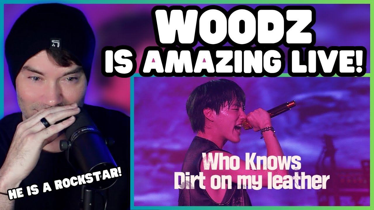 Metal Vocalist Reacts - WOODZ 'Who Knows', 'Dirt on my leather' Live Clip