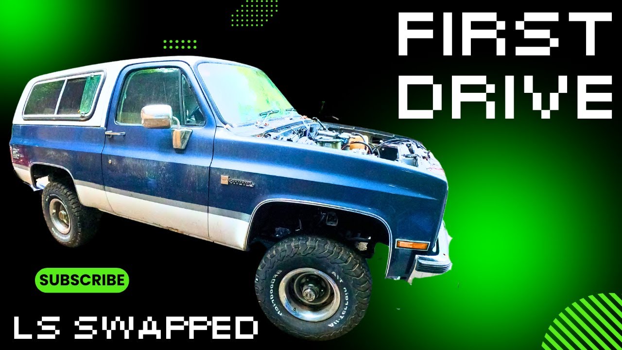 First drive: LS swapped K5 Blazer with Holley EFI