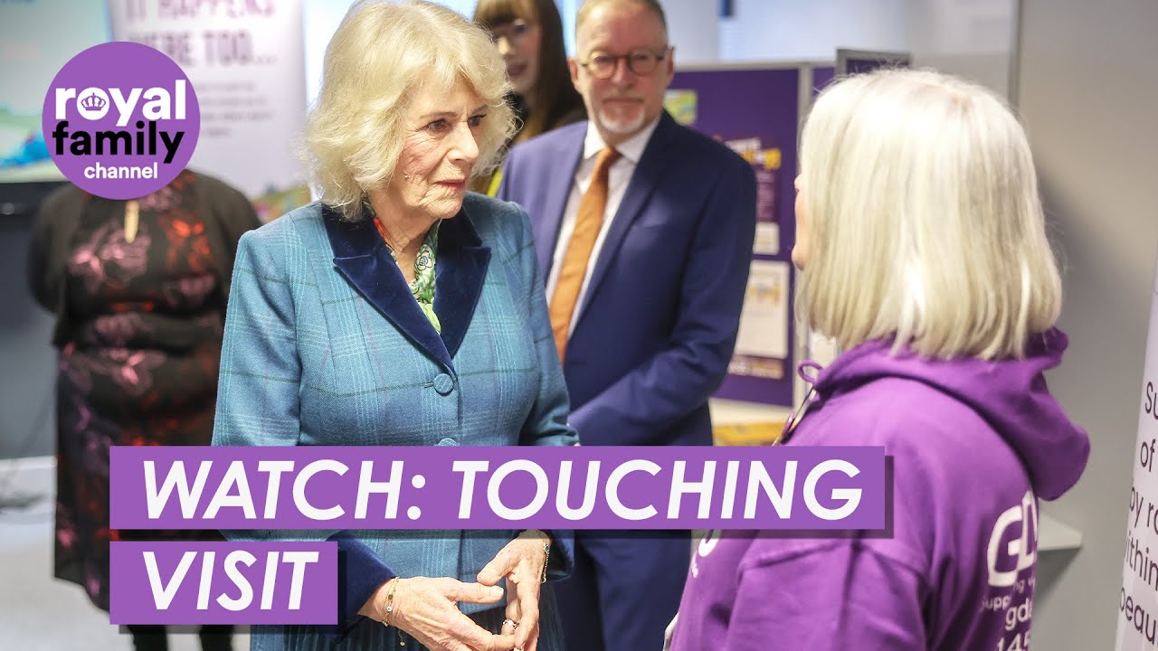 WATCH: Queen Camilla Thanks Domestic Abuse Support Workers
