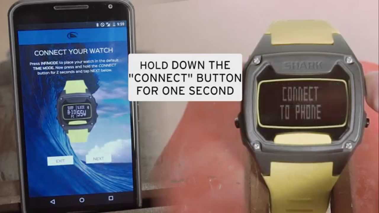 How to Connect your Shark Tooth Smart Watch