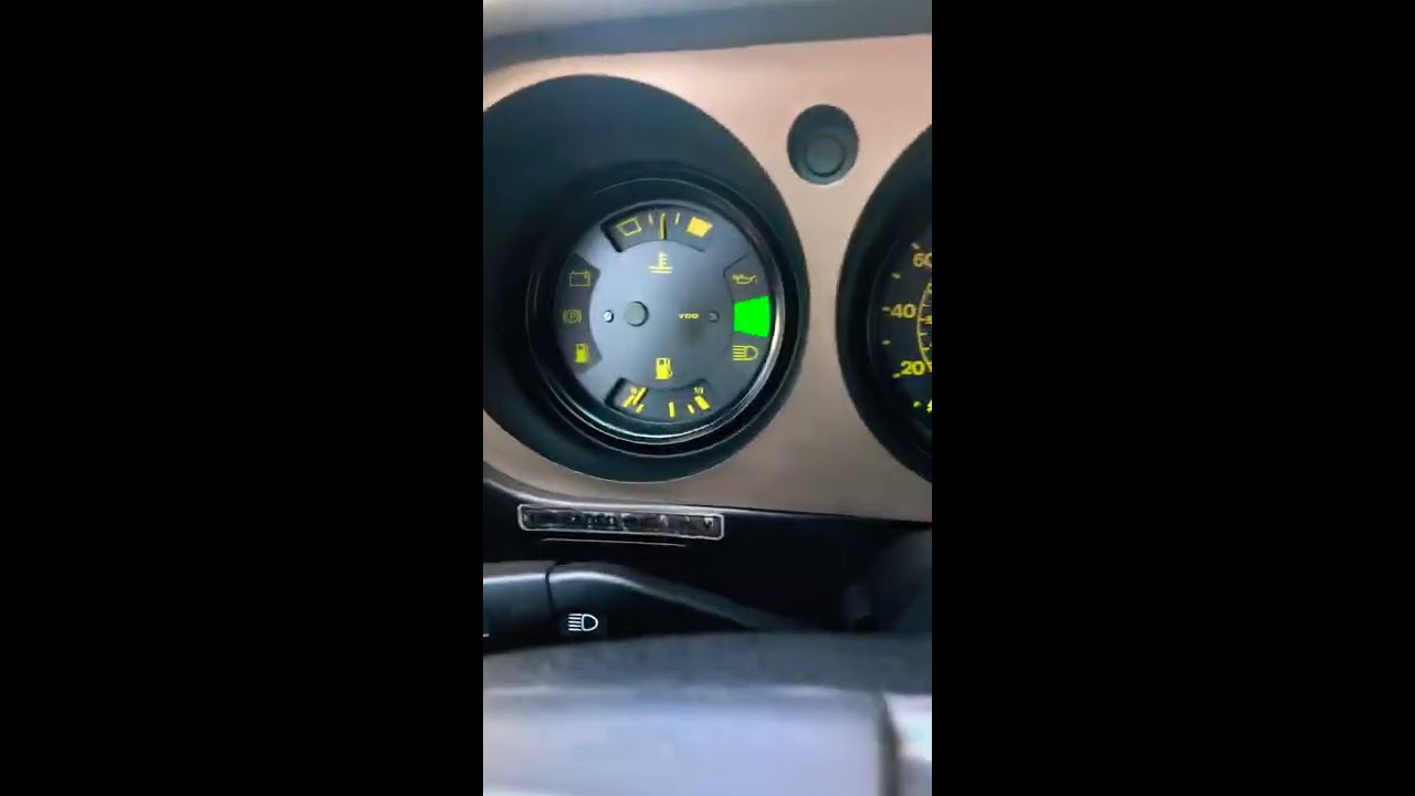 7k mile 1984 Porsche 944 interior buttons functionality