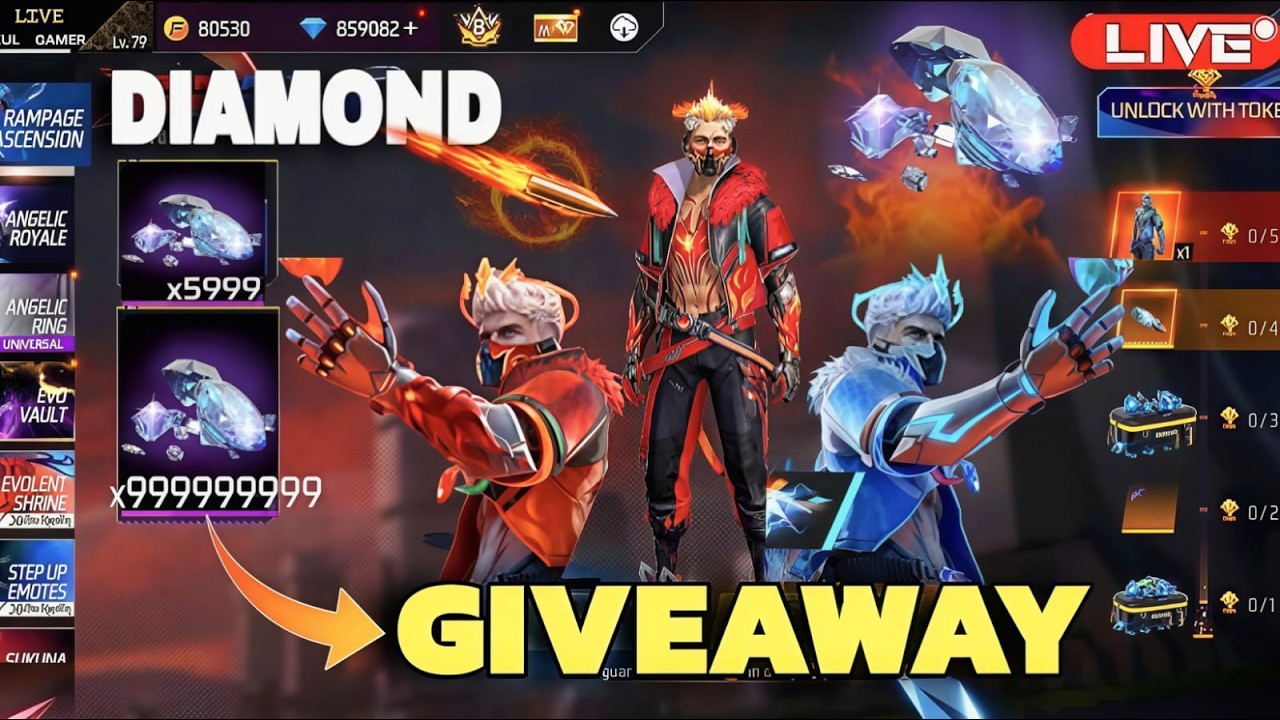 NEW CLOEN BUNDLE GIVEAWAY 🤯😋|| 🔴#live #freefire #trending