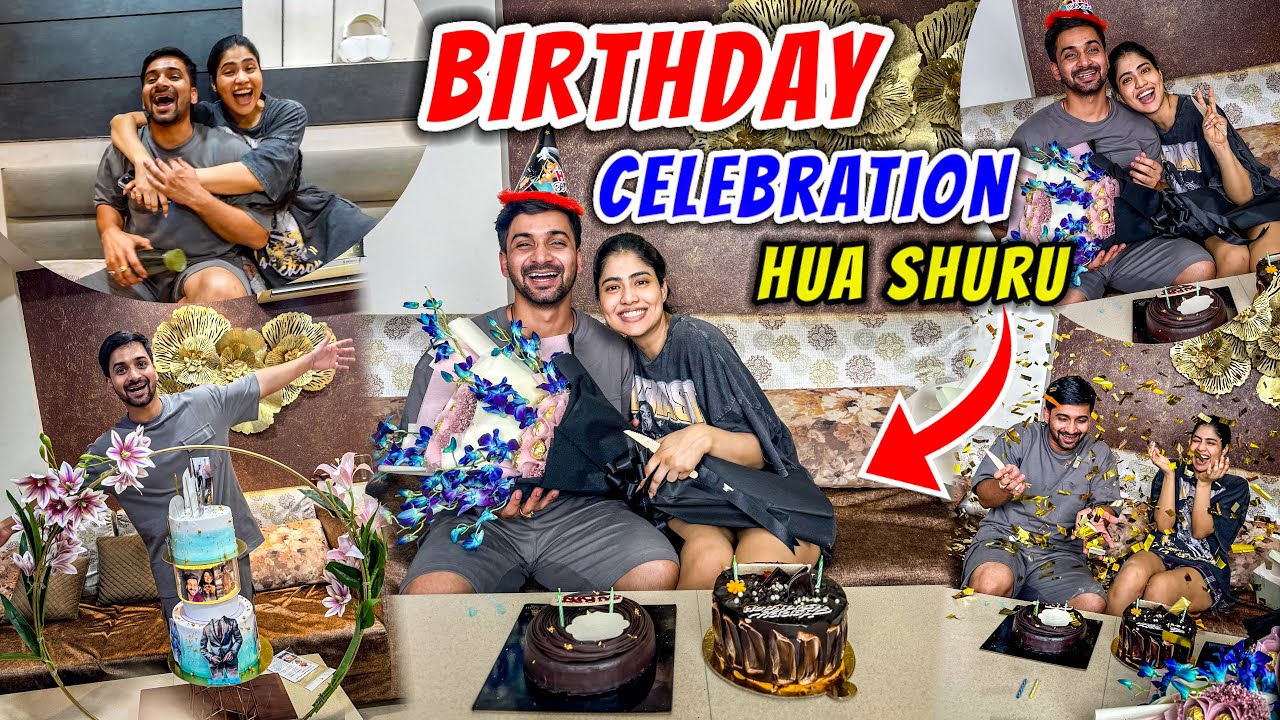 Birthday celebration hota hai shuru