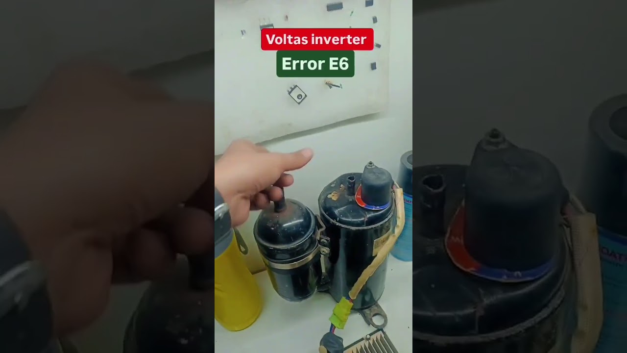 Voltas Inverter AC Error E6 #electronic #electrical #shortvideo  Star Electronic