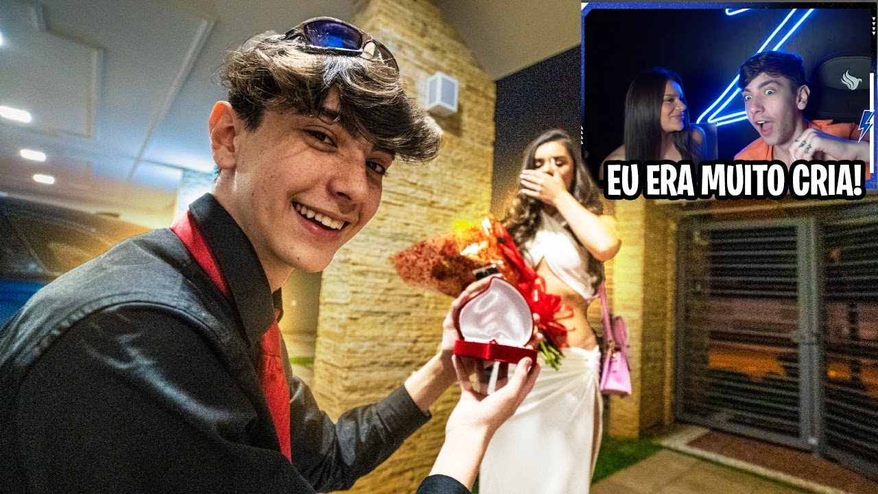 O Zanella Reagiu Ao Pedido De Namoro Com A Bruna!!