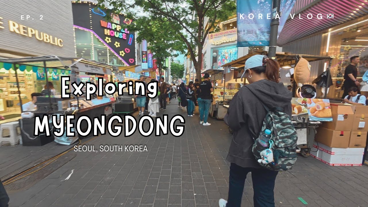 [VLOG 🇰🇷] Exploring MYEONGDONG•CATHEDRAL•Hotel Check-In | ryanliannvlogs