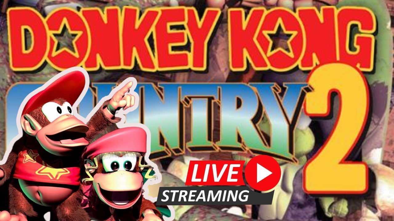 Donkey Kong Country 2: Diddy’s Kong Quest Full Playthrough | SNES Retro Platforming LIVE!