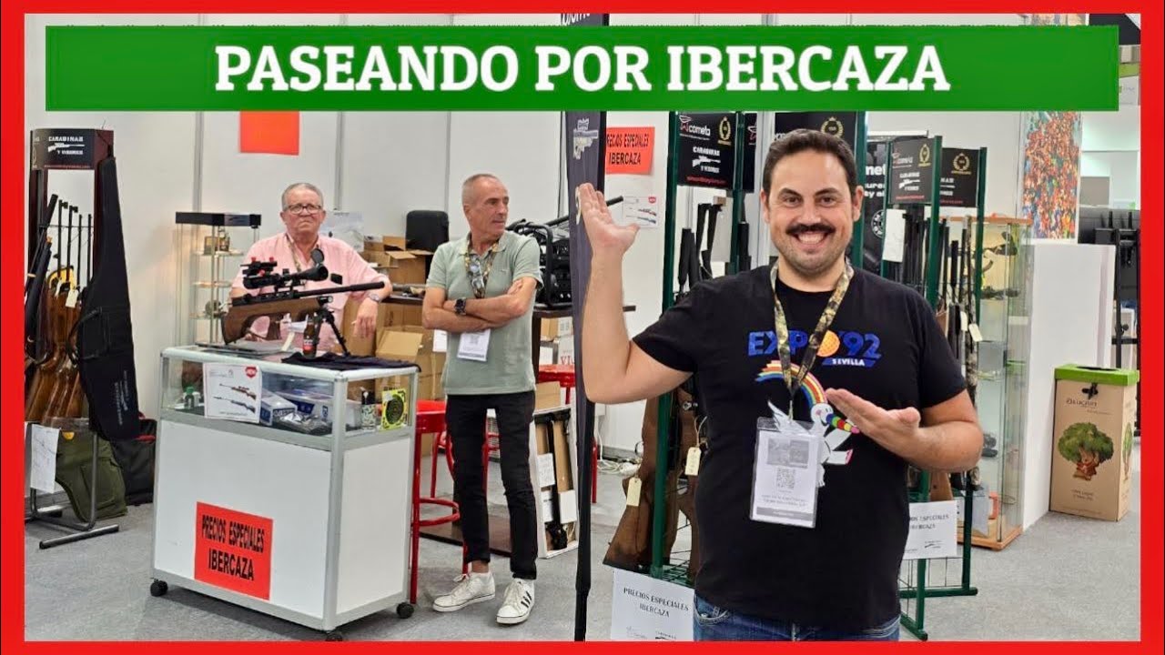 Paseo por Feria de armas y caza Ibercaza Jaén 2024 #airecomprimido #tirodeportivo #airgun #pcpairgun