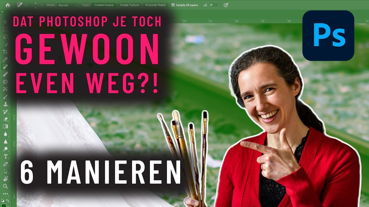 Elementen uit je foto weghalen met Adobe Photoshop: 6 manieren