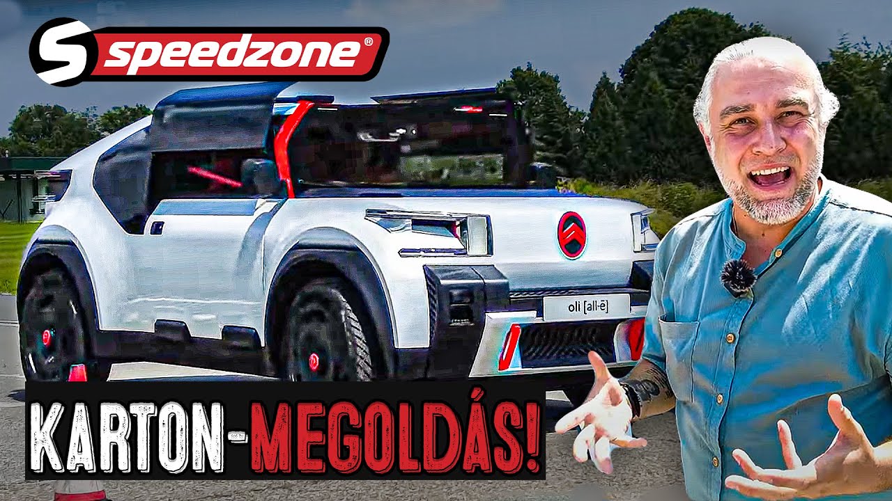Citroën Oli: Karton-megoldás! - Speedzone teszt
