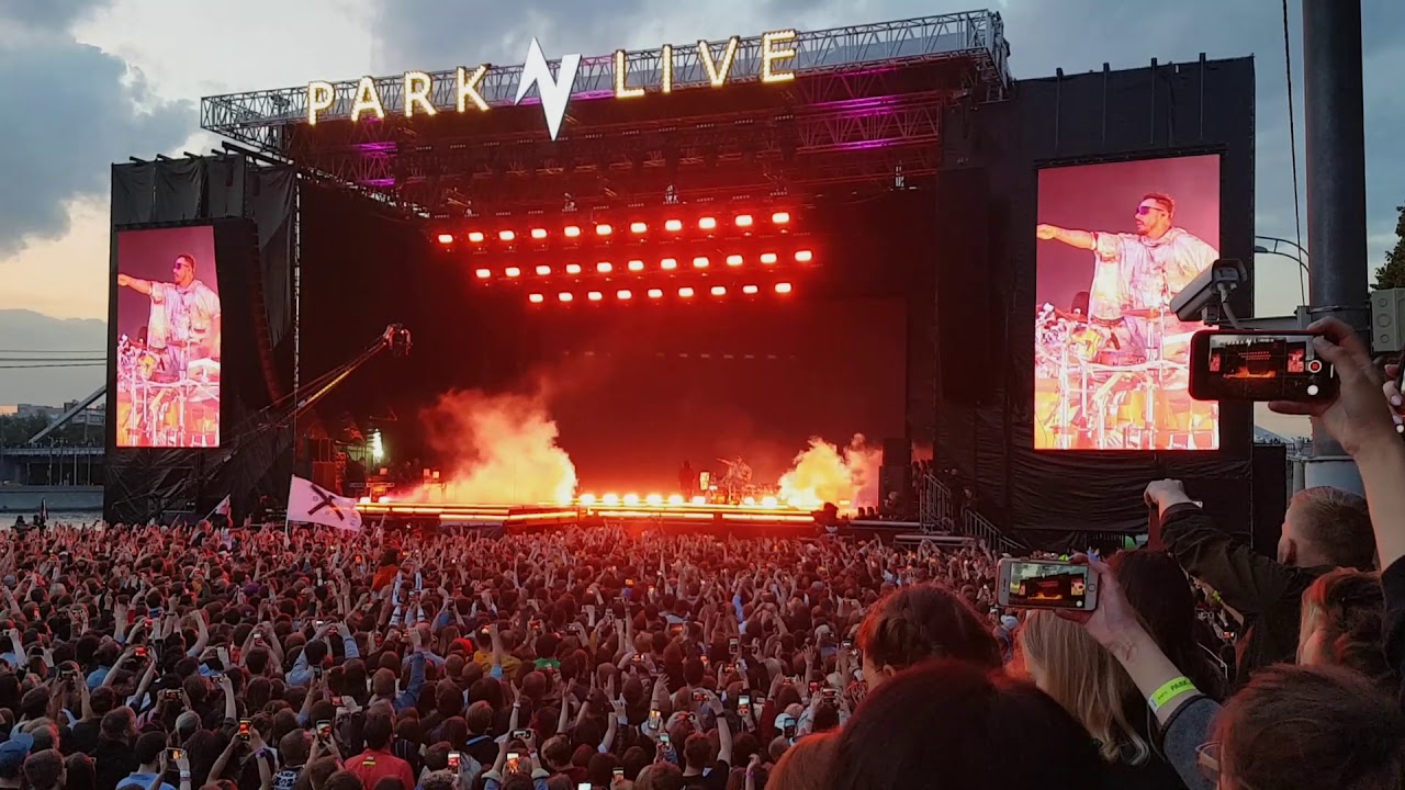 30 Seconds to Mars. Park Live. Russia, Moscow. 13.07.2019.