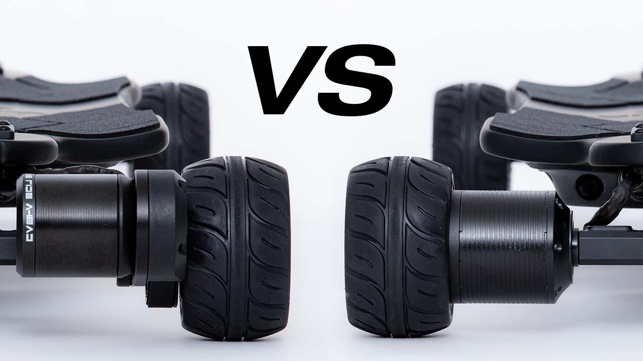 Direct Drive VS Belt Drive Electric Skateboard - ONSRA BLACK Carve 3