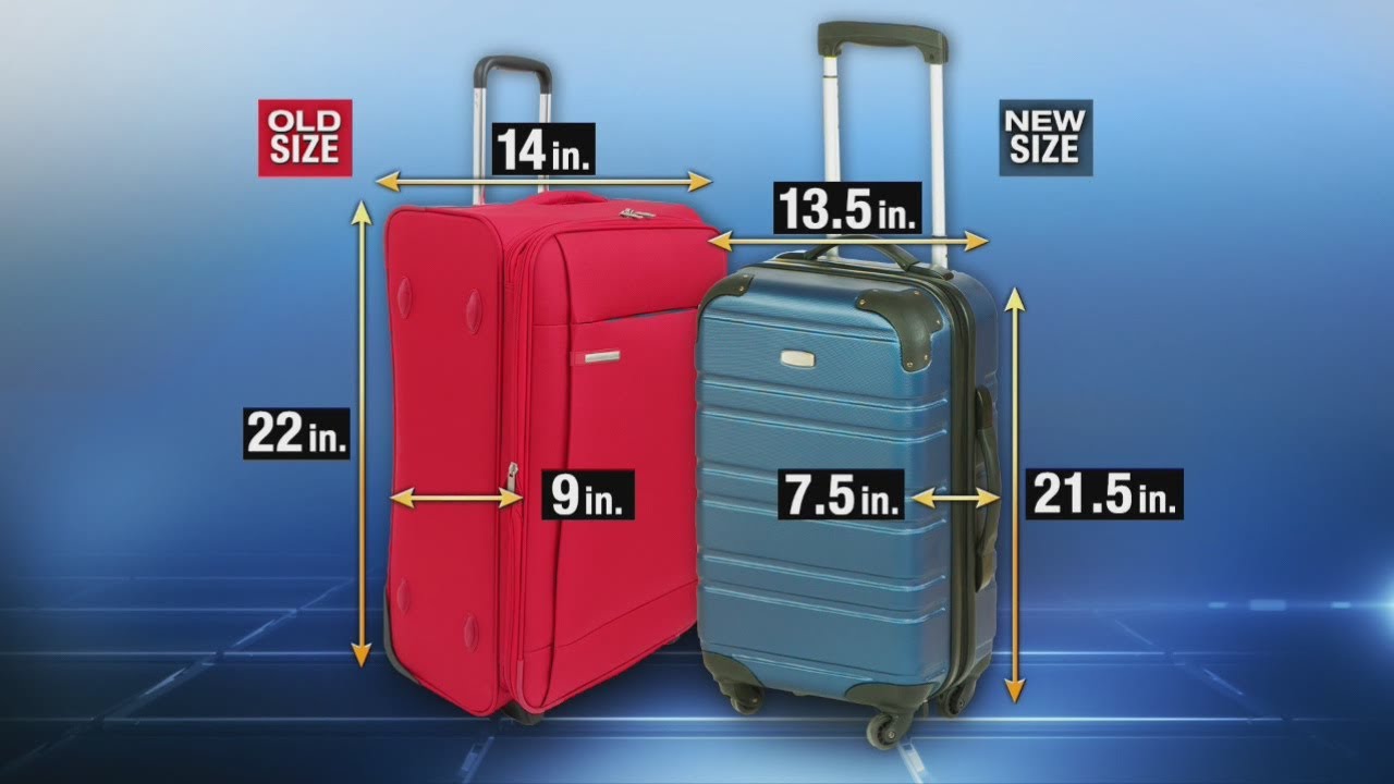 New guidelines proposed for size of carry-on luggage
