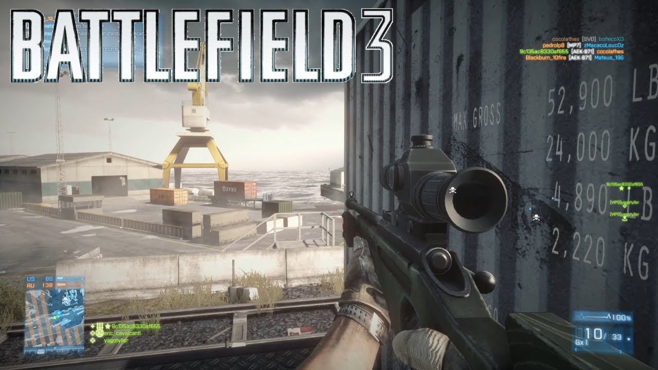 Battlefield 3 - Noshahr Canals TDM Gameplay (No Commentary)