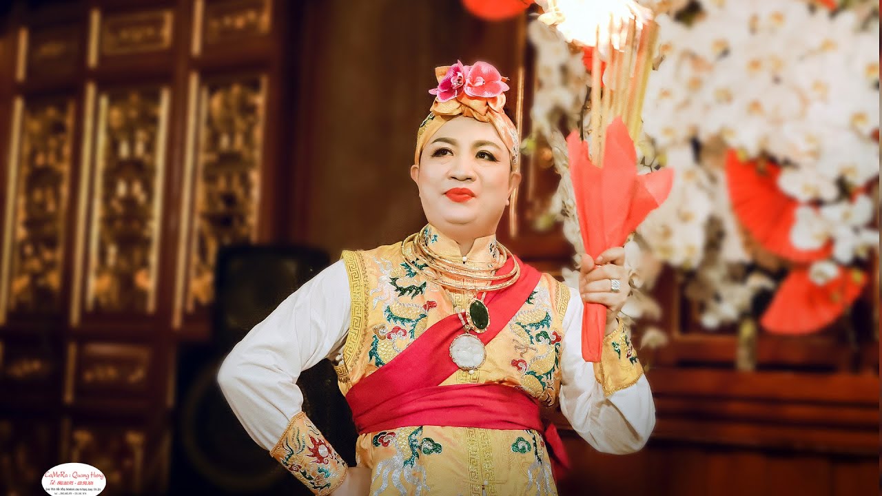 Nghệ Nhân Ưu Tú Đặng Ngọc Anh Loan Giá , Cậu Bé Nhà Trần . Tại Đền kiếp Bạc Linh Từ 2020