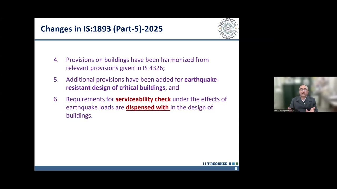 Epicons Webinar 150   Revised IS Codes 18932025   Session 2