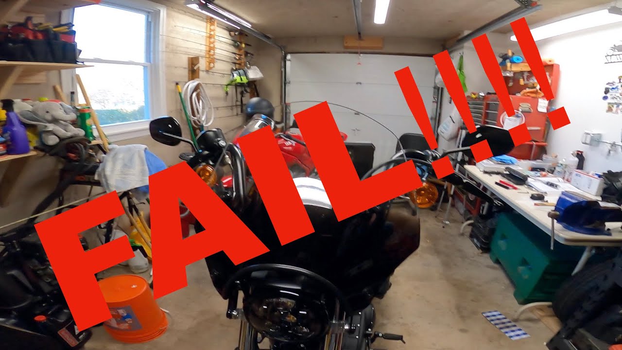 EL PASO SPORTSHIELD FAIL ON MY HARLEY DAVIDSON IRON1200 SPORTSTER
