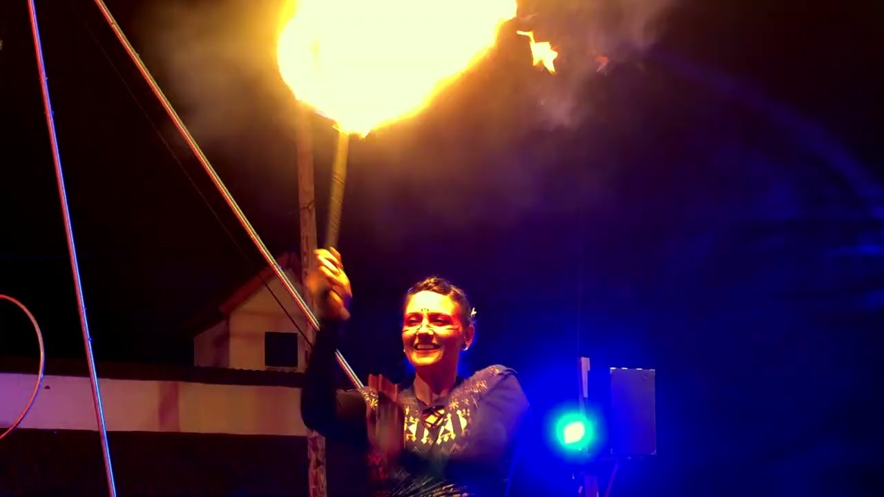 Sisters of the Skies - Fire & Aerial Show at Georgia Renaissance Festival