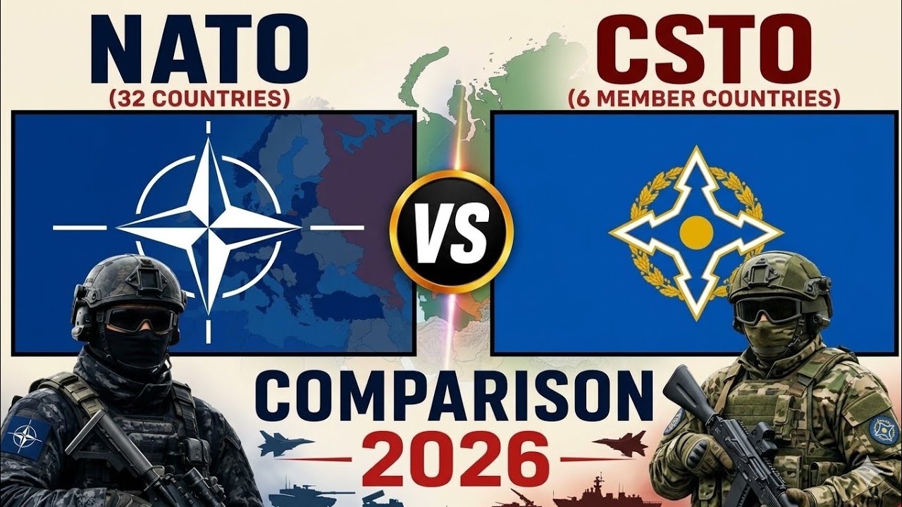 NATO vs CSTO Military Power Comparison 2026 | NATO vs Russia Military Power 2026 - NATO vs CSTO 2026