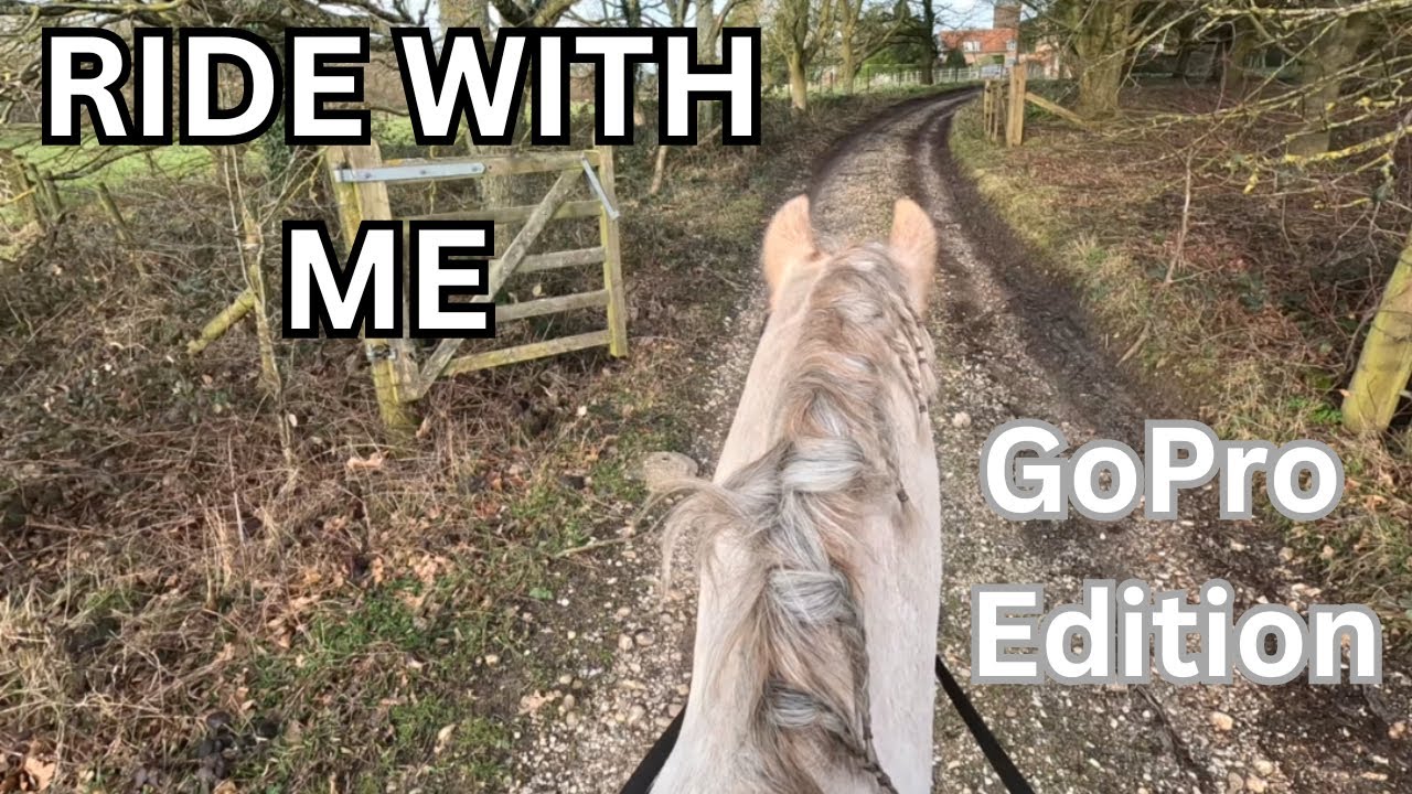 RIDE WITH ME | GoPro edition - Trail ride with Willow