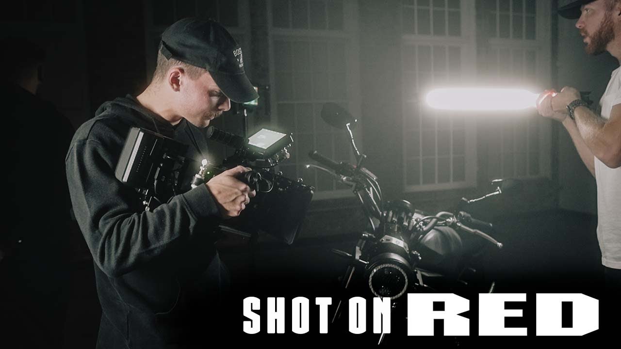 Shooting a Motorcycle Spec Ad on the RED Komodo // Behind The Scenes