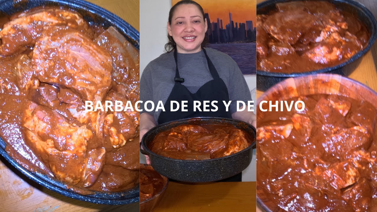 BARBACOA DE CARNE DE RES Y CARNE DE CHIVO Y DE VENADO QUEDO BIEN RICO,