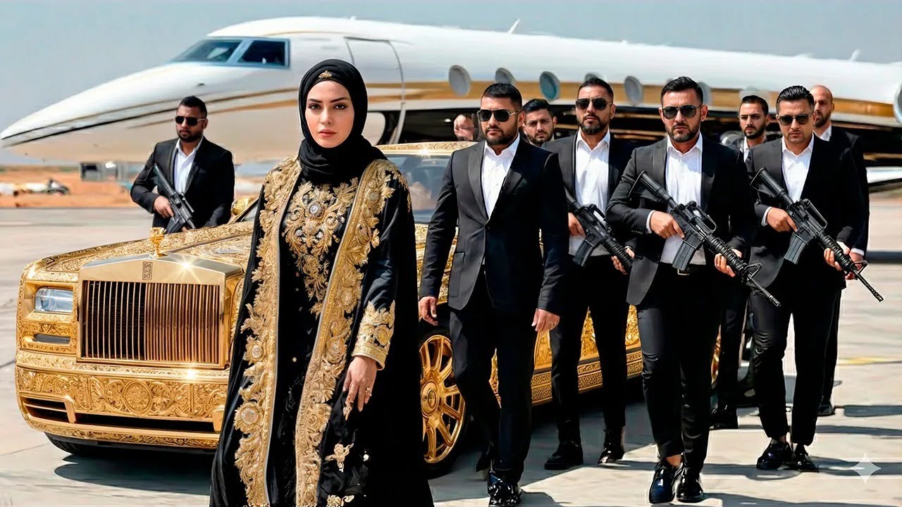 Most Heavily Guarded Arab Women In The World