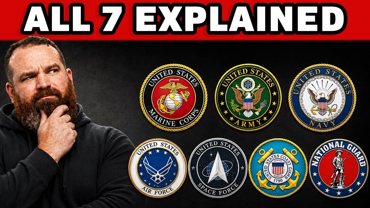 All 7 Military Branches Explained (By a Marine Who'll Be Honest)