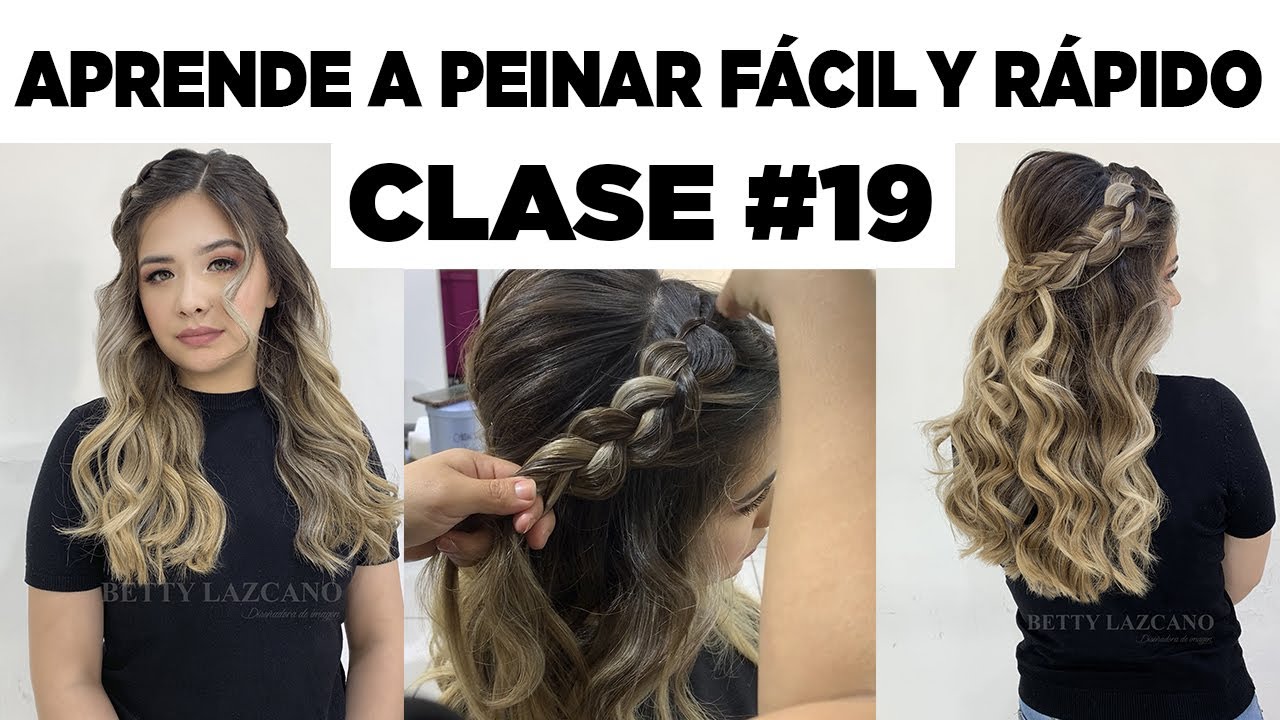 APRENDE A PEINAR FACIL Y RAPIDO. CLASE #19