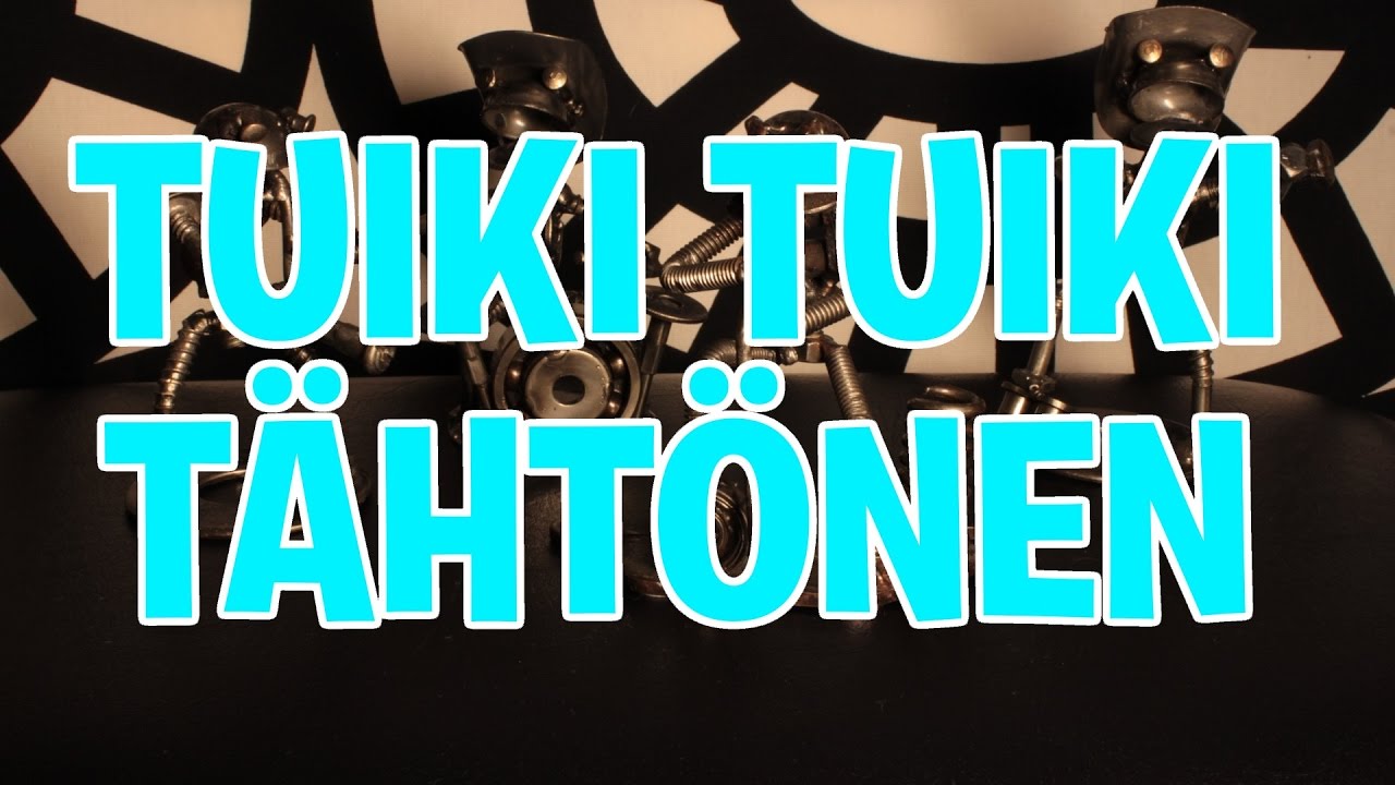 Tuiki, tuiki t&auml;ht&ouml;nen - Taustanauha: Rummut, Basso ja Piano - Drum Beat
