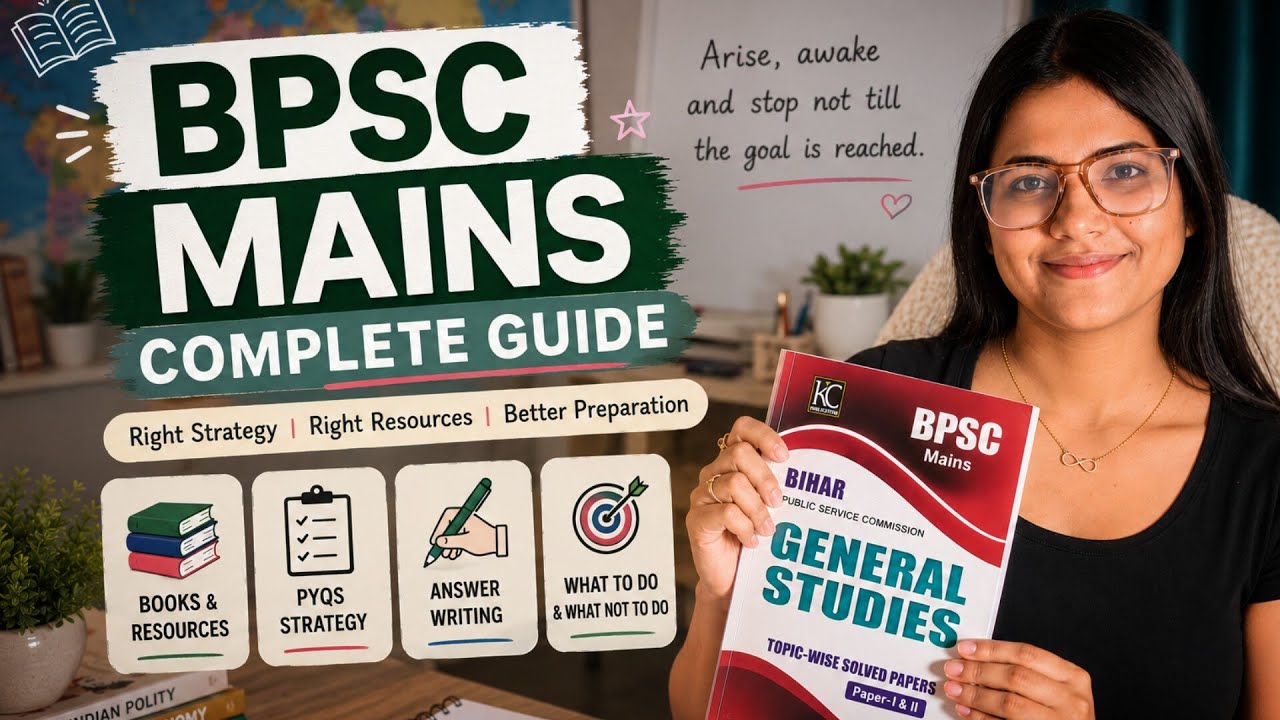 BPSC Mains Prepration | Complete Resources + Strategy | One Video Is Enough #bpscmains #bpsc 