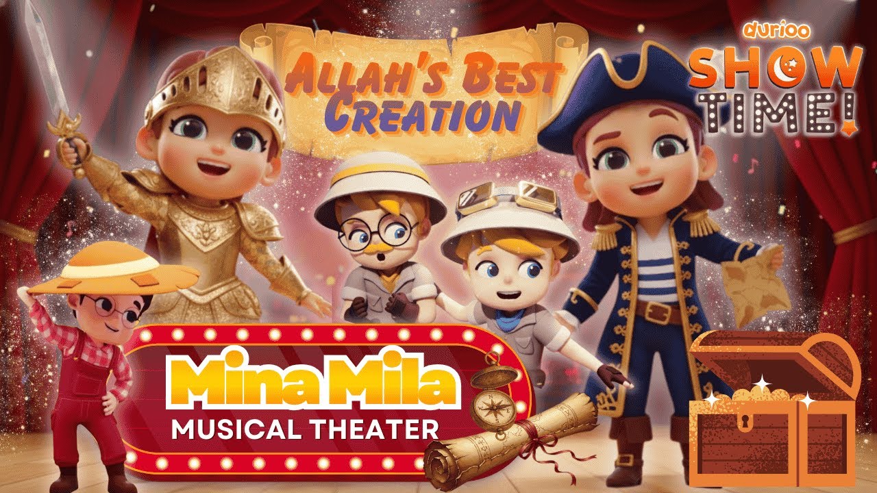 🌟 Mina Mila 🎞️ It’s Showtime! 🎤 Big Acts, Big Smiles, Big Fun! The Makers of Omar & Hana | Durioo+