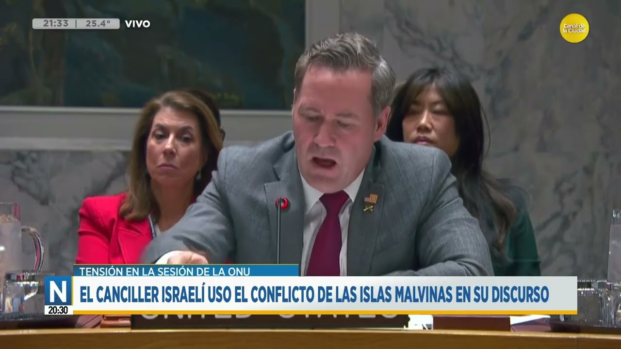 ONU: el canciller israelí uso el conflicto de las Islas Malvinas en su discurso | N20:30 | 19-02-26
