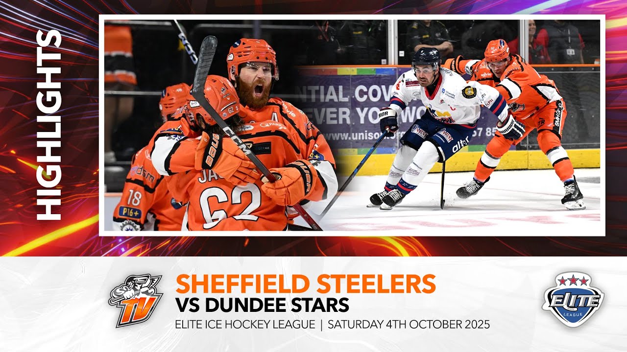 Sheffield Steelers v Dundee Stars - EIHL - 4th October 2025