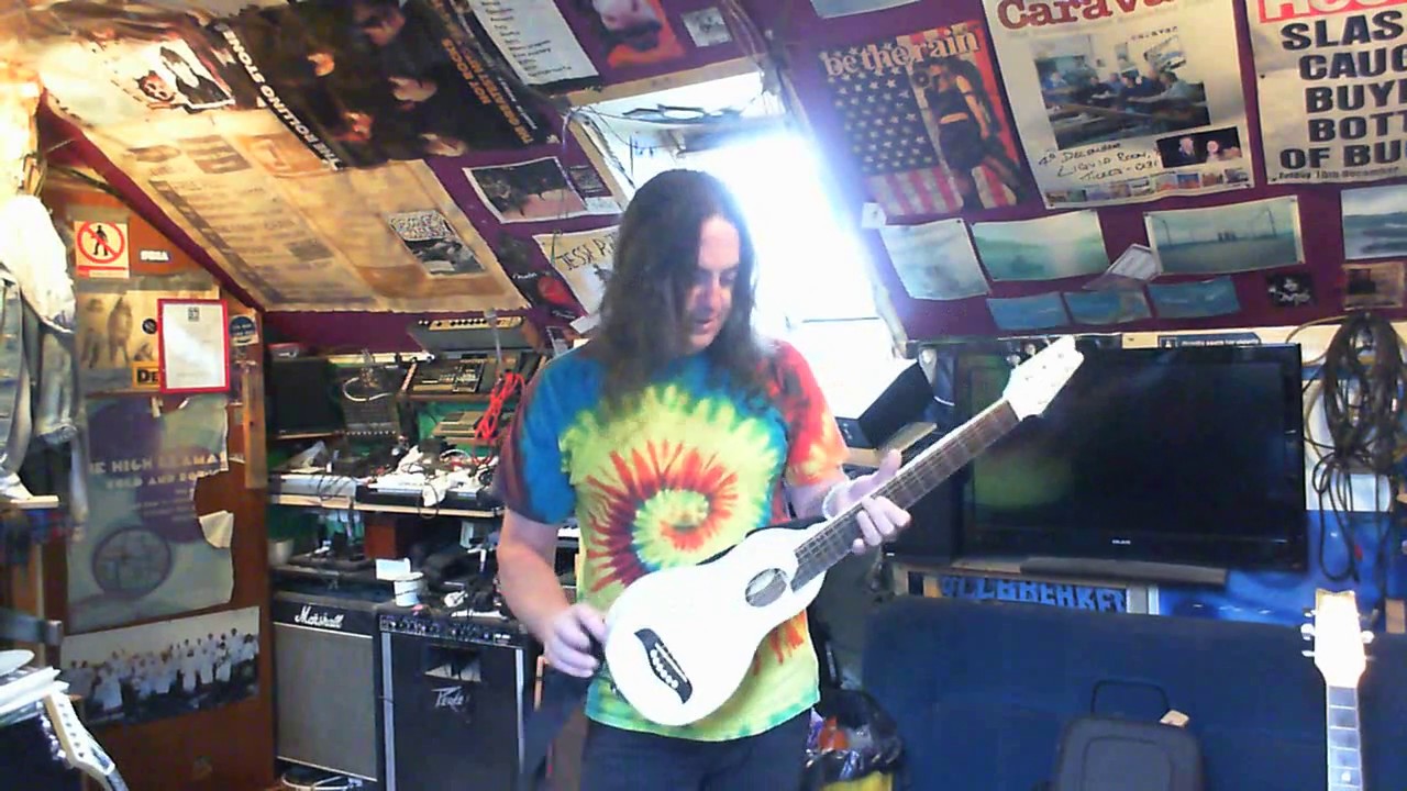 Washburn Rover Travel Guitar demo