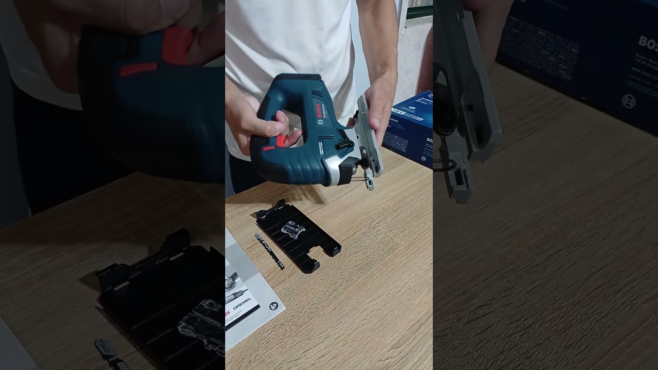 Unboxing Sierra Caladora Tico-Tico Bosch Gst 185-Li