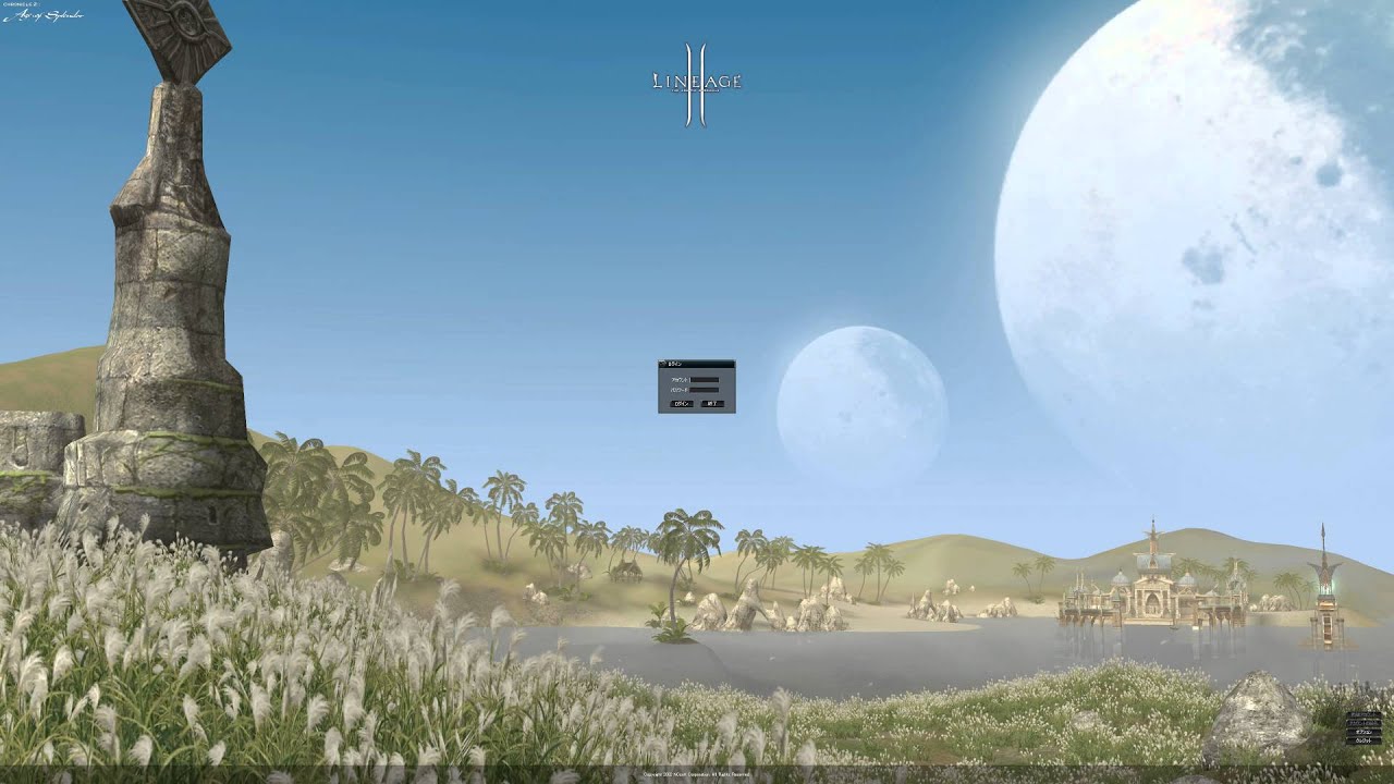 [4KUHD] Lineage2 Chronicle2 Age of Splendor login screen