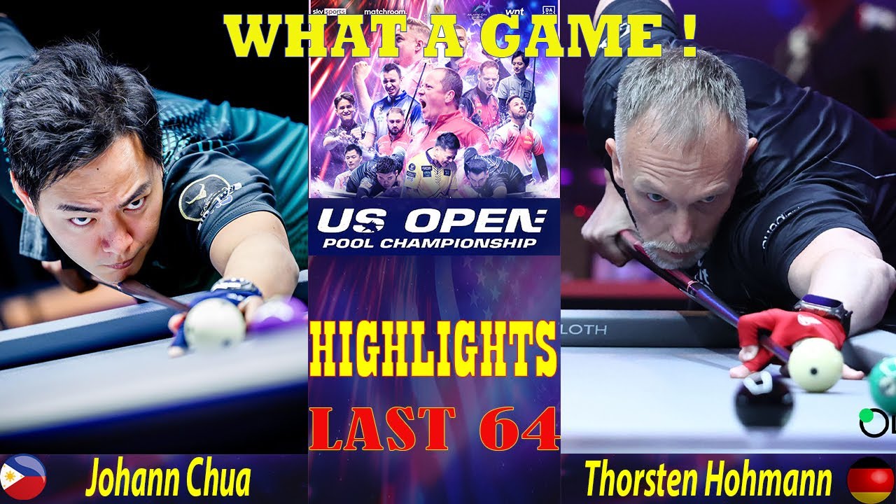 LAST 64 | Johann Chua vs Thorsten Hohmann | 2025 US OPEN POOL CHAMPIONSHIP