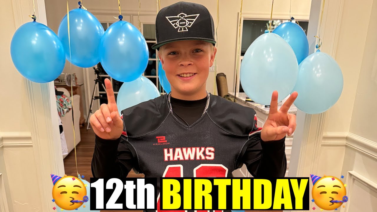 WILLIAM'S 12TH BIRTHDAY!!! 🥳🎂