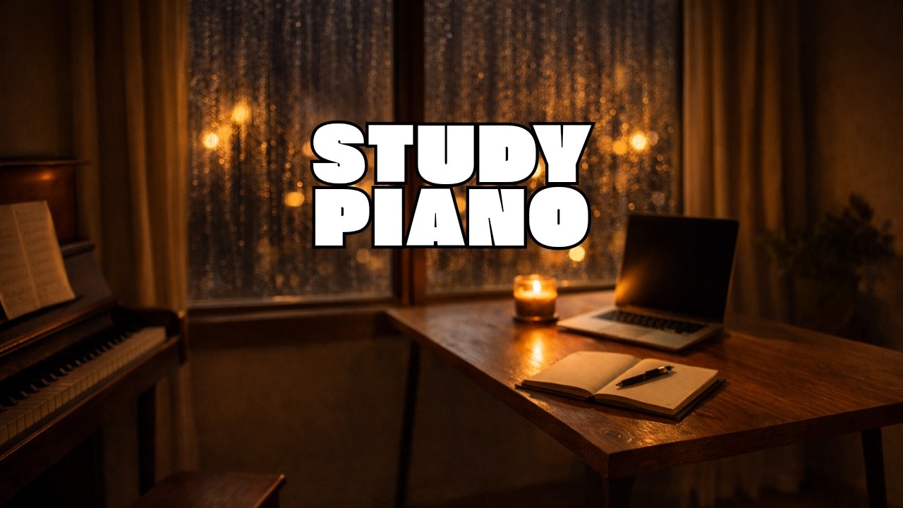 Deep Focus Piano for Work & Study – Calm Ambient Music for Concentration (2 Hours)