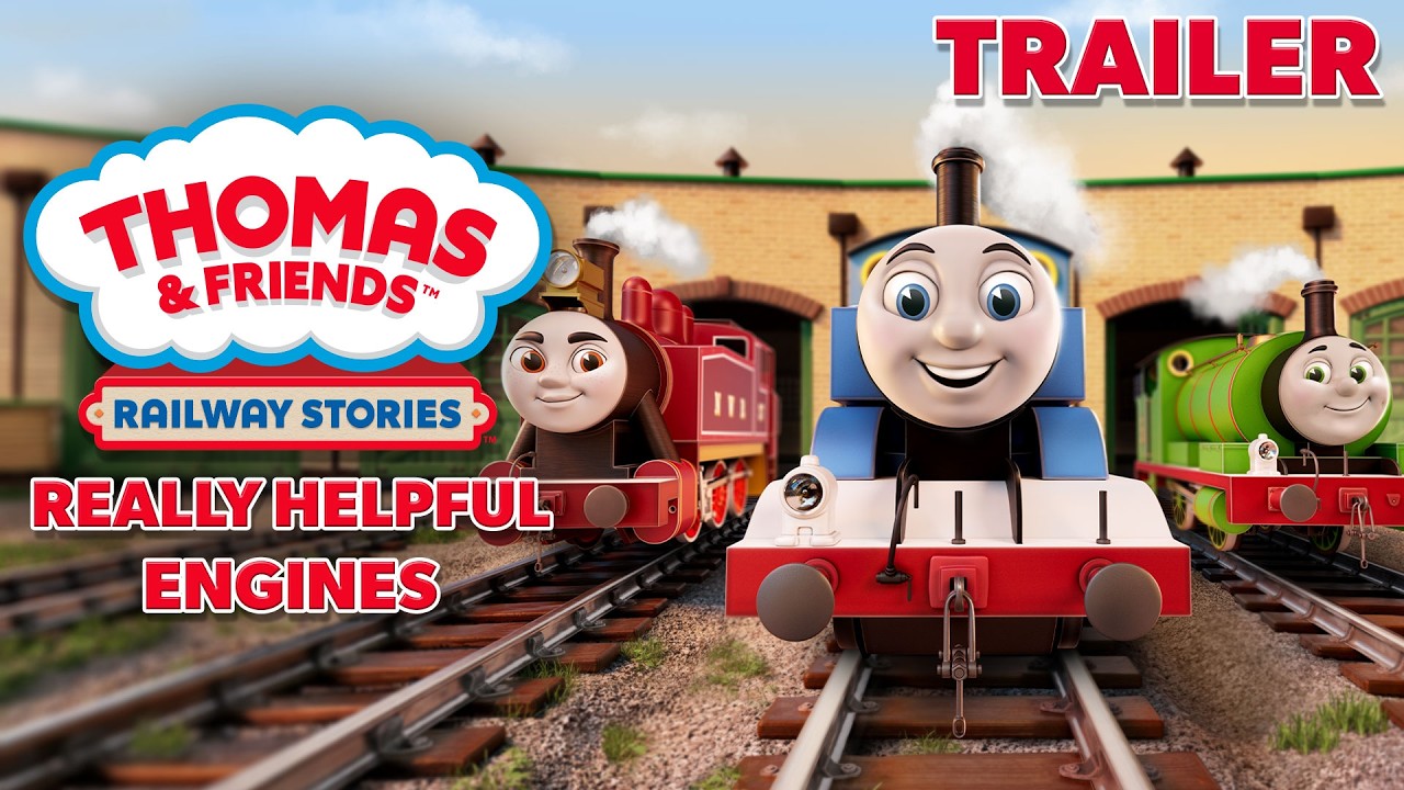 Thomas & Friends: Railway Stories | Really Helpful Engines Trailer | COMING SOON September 17