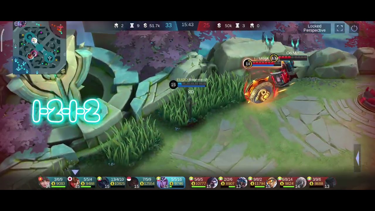 Valentina skill 1 - 2 combo