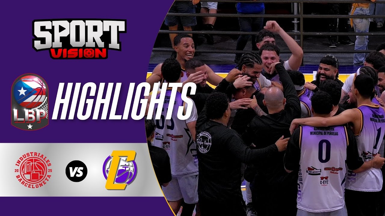 🎥[HIGHLIGHTS] LBP🇵🇷 Muerte Súbita: Industriales de Barceloneta 🆚 Caribes de Peñuelas🏀.