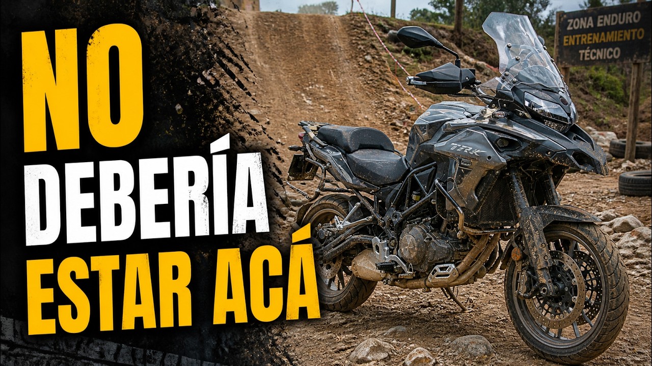 🟢 BENELLI TRK 502 ASFALTICA // PURO OFF ROAD!!!