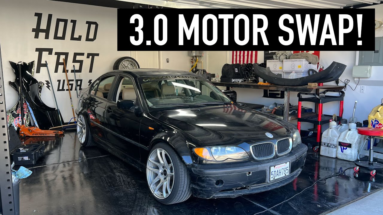 3.0 Motor Swap on the BMW E46 4 Seater Beater x Buds on Budget