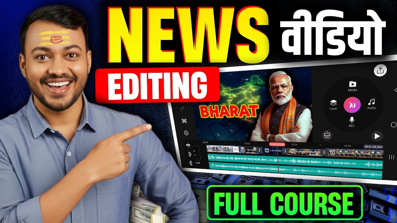 💡News Video Kaise Banaye? ( Full Course ) | News Video Editing | Documentary Style Video Editing 🚀
